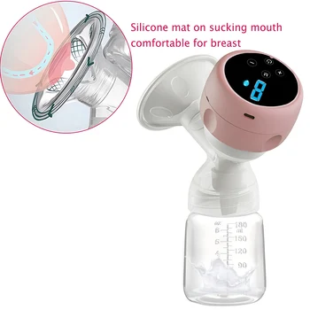 Portable Electric Breast Pump USB Chargable Silent Portable Milk Extractor Automatic Milker Comfort Breastfeeding