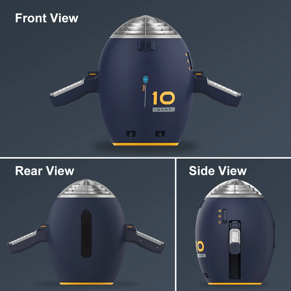ROBOSEA Warp10 Scooter Sous-marin Smart Underwater Scooter for Water Sports Swimming Pool & Diving & Snorkeling & Sea Adventures 5