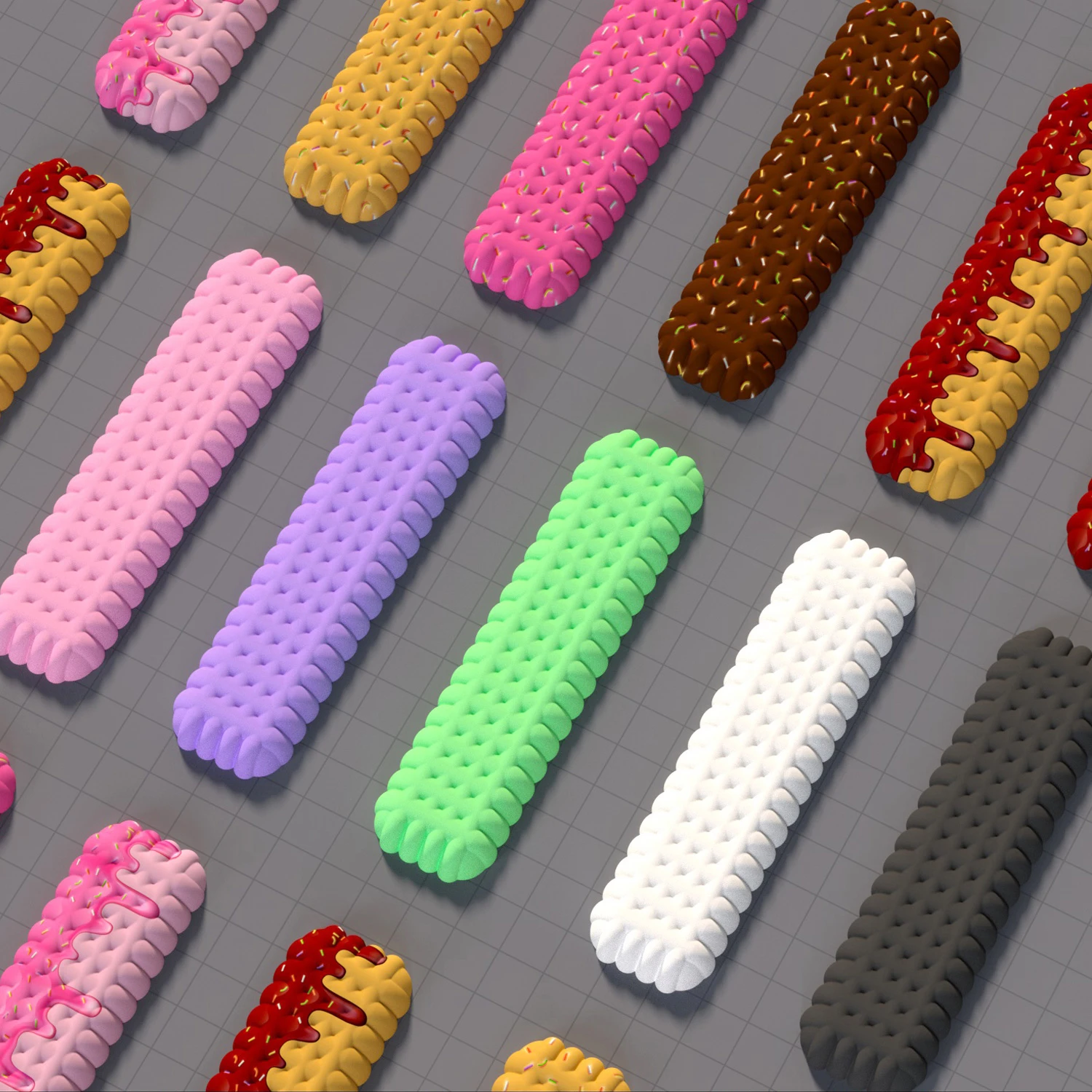 Ergonomic Keyboard Mouse Wrist Rest Office Typing Protection Relax Wrist Memory Foam Mouse Pad for Computer Laptop Wrist Rest