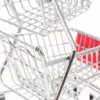 Mini Shopping Cart Storage Container Desktop Ornaments Models Toy for Kids Toys 4