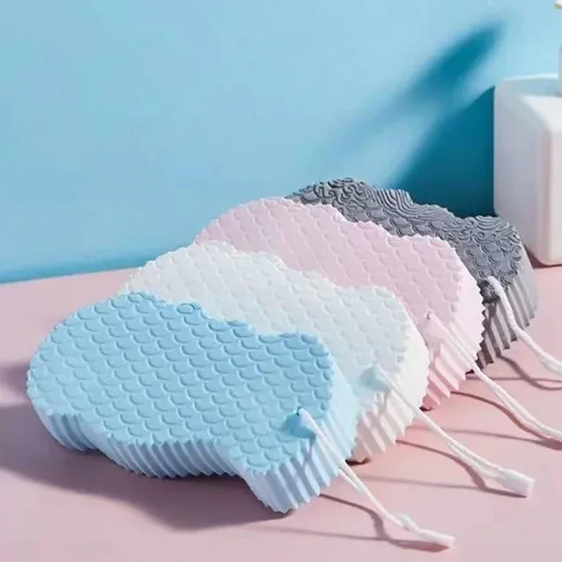 Soft Exfoliating Shower Sponge Shower Brush Body Skin Remover Exfoliator 3D Magic Sponge Children's Bath Sponge Massager 1PC