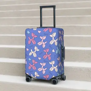 Balloon Dog Suitcase Cover Cartoon Animals Elastic Travel Protection Luggage Case Vacation