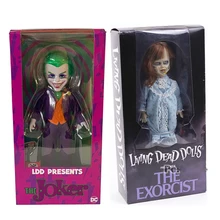 

Mezco Toyz Living Dead Dolls DC Ldd Presents The Joker Doll Movie Figurine Horror Presents The Exorcist Doll Action Figures PVC