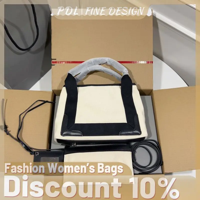 thumbnail image 1 of Nuevo bolso de diseñador de lona, bolso de hombro de cuero de lujo a la moda, popular, informal y versátil, mochila simple de gran capacidad, 1 of 4