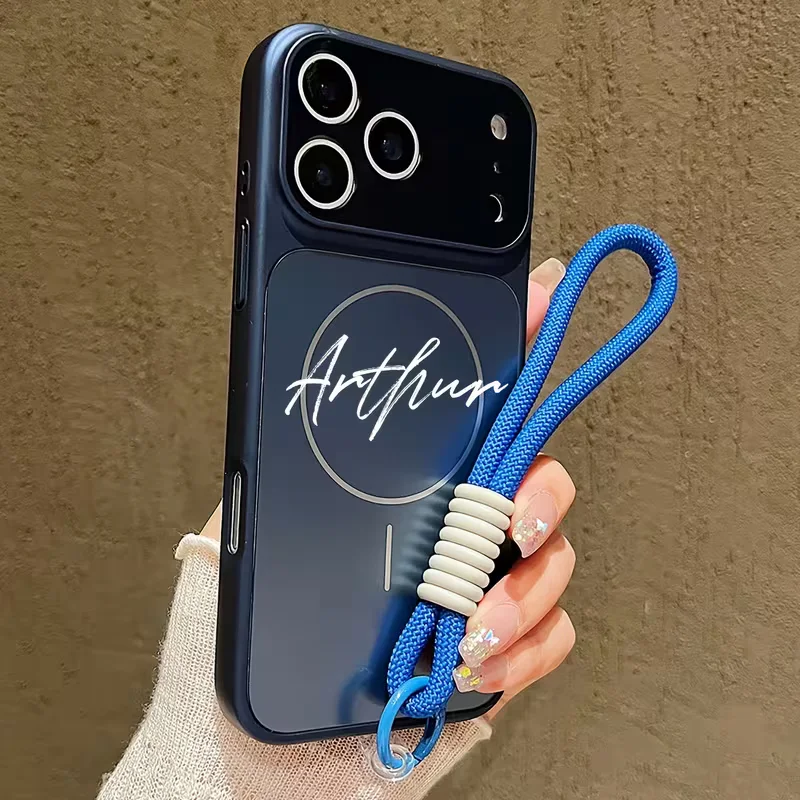 Personalized Custom Name Fashion PC Phone Case For iPhone 17 thumbnail 1