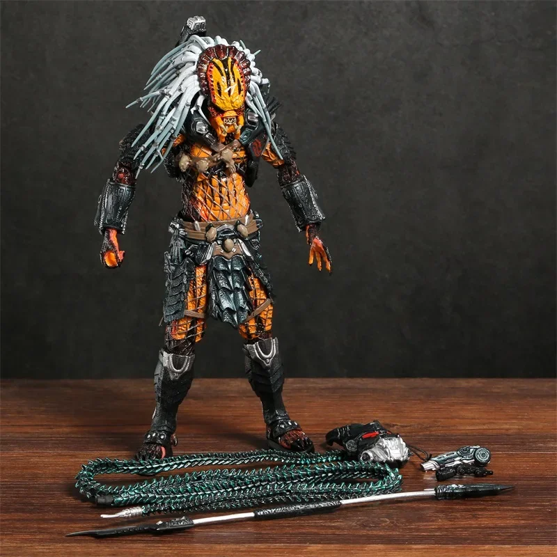 Фото Фигурка лидера клана хищника NECA 7 дюймов с аксессуарами, игрушечная модель №1