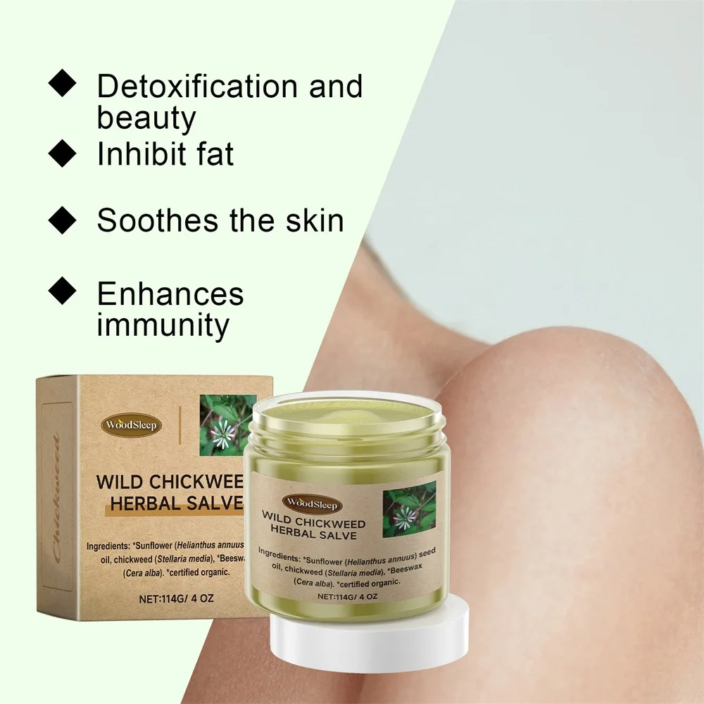 Soothes The Skin Wild Chickweek plant Salve Cream Ultra Firming Renew Body Lotion Skin Firming Moisturizing Body Care Cream