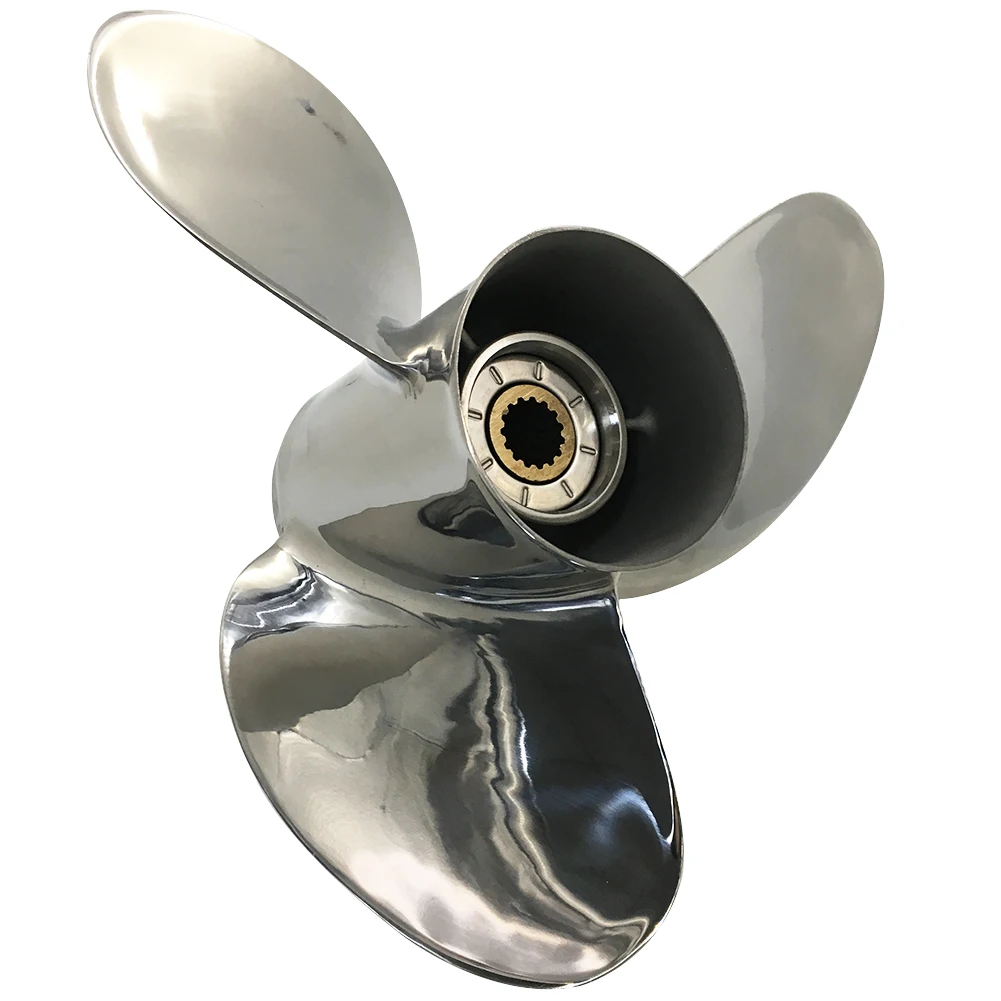 

Propeller 14 1/2x15 Honda Outboard 115HP-225HP 3 Blades Stainless Steel Prop SS 15 Tooth OEM NO: 58130-ZY3-T00 14.5x15