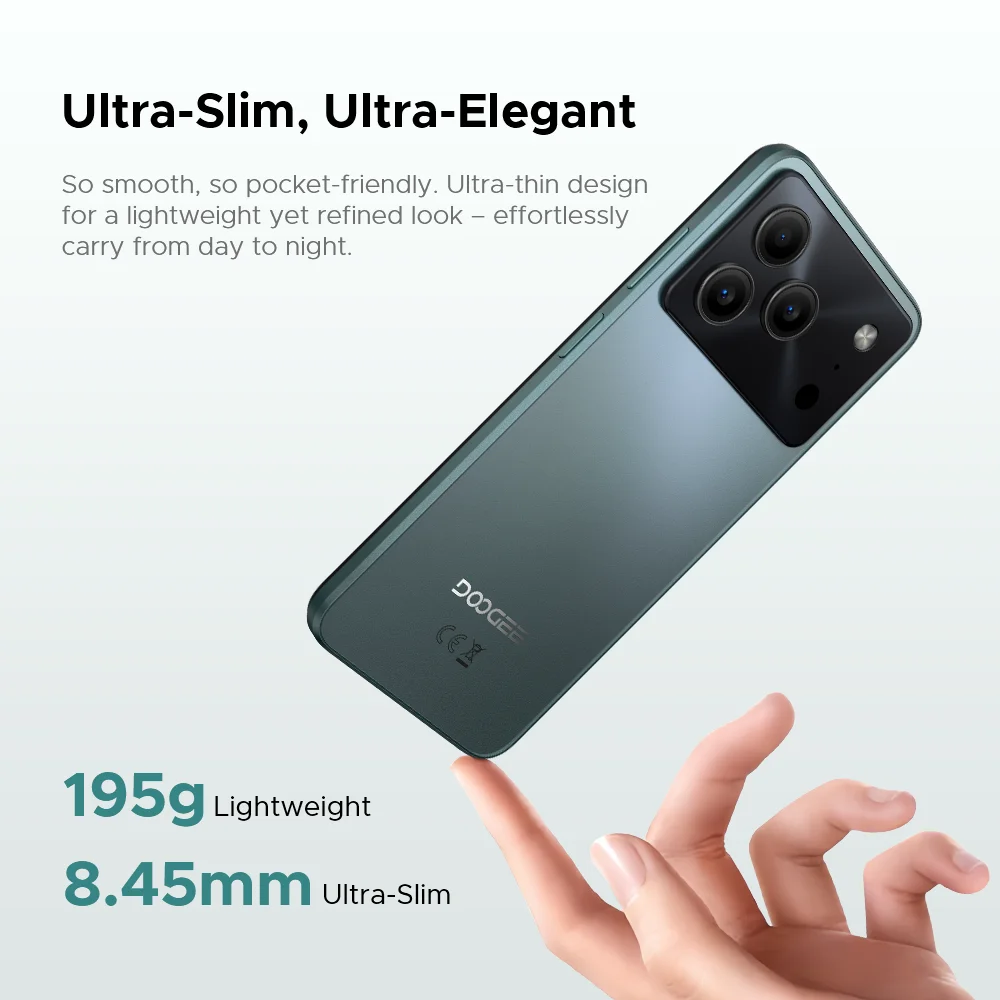 Global Version DOOGEE Note56 Pro Smart phone Android 16 6150mAh