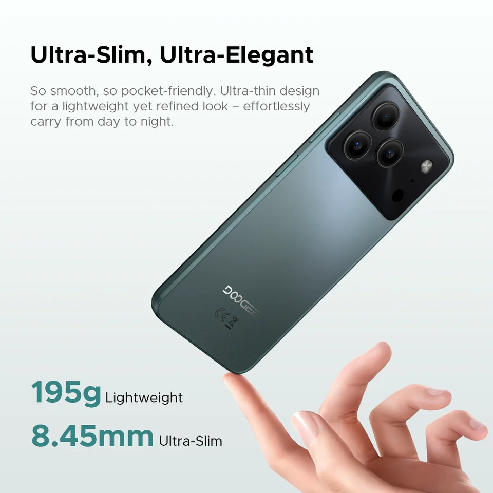 Global Version DOOGEE Note56 Pro Smart phone Android 16 6150mAh