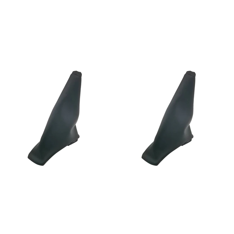 핸드 브레이크 게이터 커버, 핸드 브레이크 부츠, 블랙 PU 가죽, 쉐보레 스파크 2011-2016, 2X