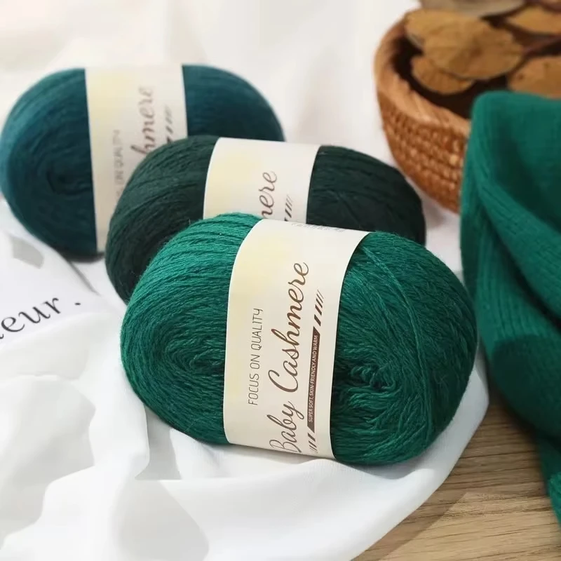 Wool Knitting Cashmere Long Thin Yarn 50g/roll Soft For Hand Crochet Roll Mohair Yarn Soft Mohair Cashmere Wool Knitting