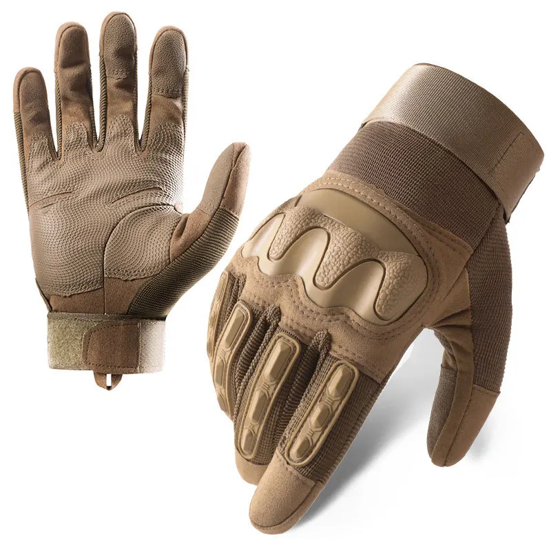 

1pair Five Finger Anti Slip And Wear-resistant Tactical Gloves For Military Enthusiasts, Outdoor Cycling, Fitness,