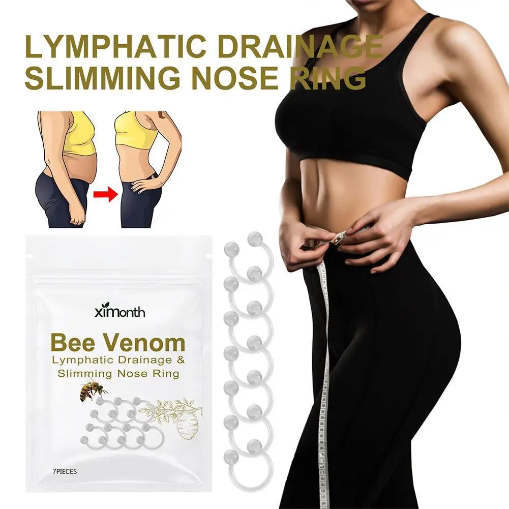 

7pcs Body Detoxification Purification Nose Portable Treatment Lymphatic Drainage Slimming Product