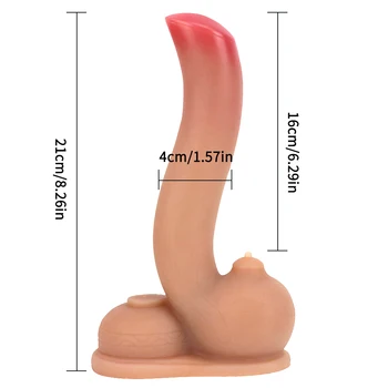 Monster Realistic Dildo with Sucker Dragon Basilisk Silicone Dildo Anal Vaginal G Spot Stimulate Sex Toys for Women Adult Toys 6