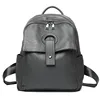 2024 Leisure Travel Backpack Women's Genuine Leather Cowhide Fashion Large Capacity Backpack 4