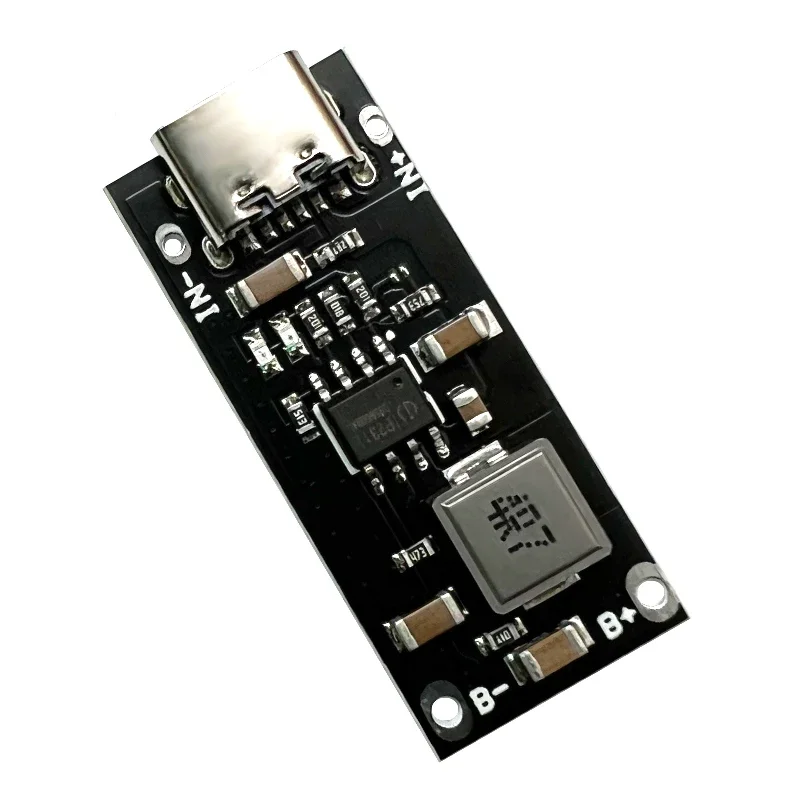 

Type C USB Input High Current 3A Polymer Ternary Lithium Battery Quick Fast Charging Board IP2312 CC/CV Mode 5V To 4.2V