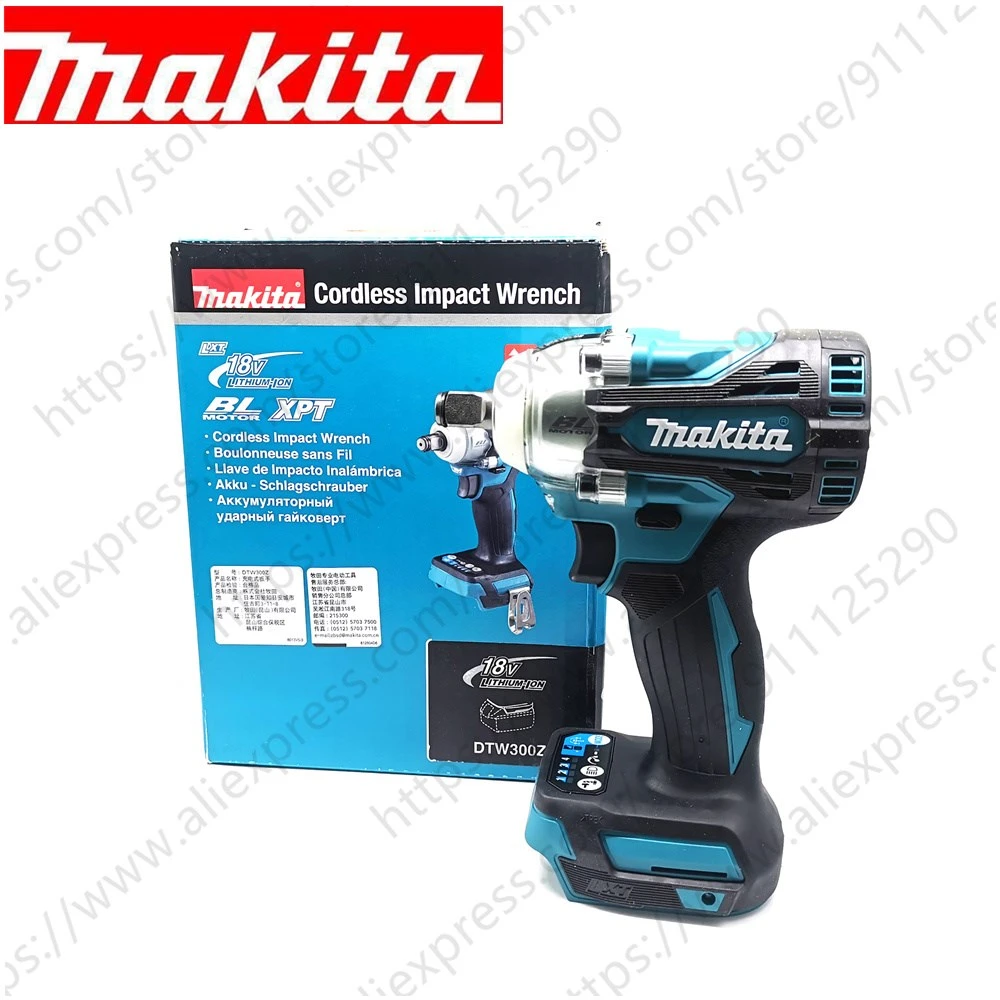 Makita DTW300Z 330Nm DTW300 18V LXT Brushless Impact Wrench Cordless Wrench AliExpress