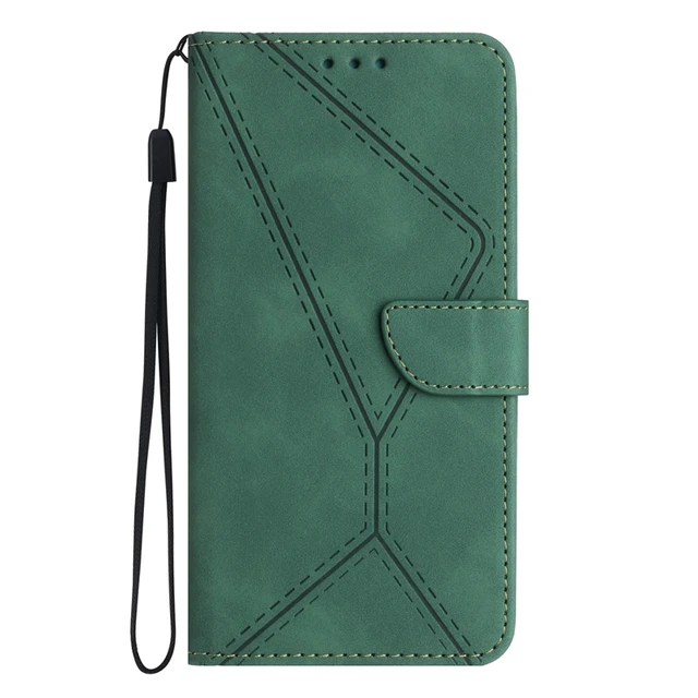 Redmi 12C Funda For Xiaomi Redmi 12C Case Geometric Wallet Card Slots Phone  Case on For Xiomi Xiaomi Redmi12C 12 C Book Cover