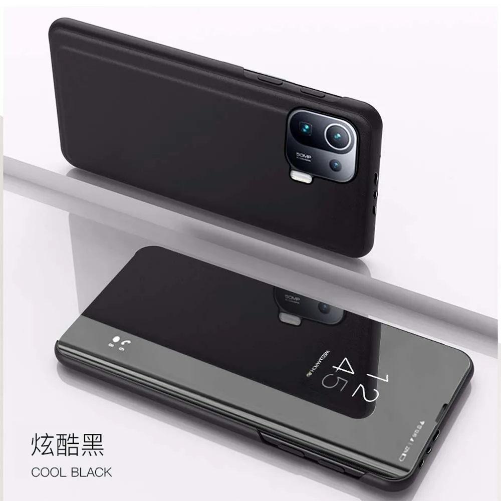 Premium Mirror Flip Phone Case - Luxury Protective Cover