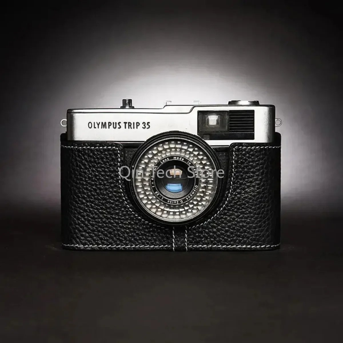 Genuine Real Leather Camera Bag Bottom Protect Case Cover Base