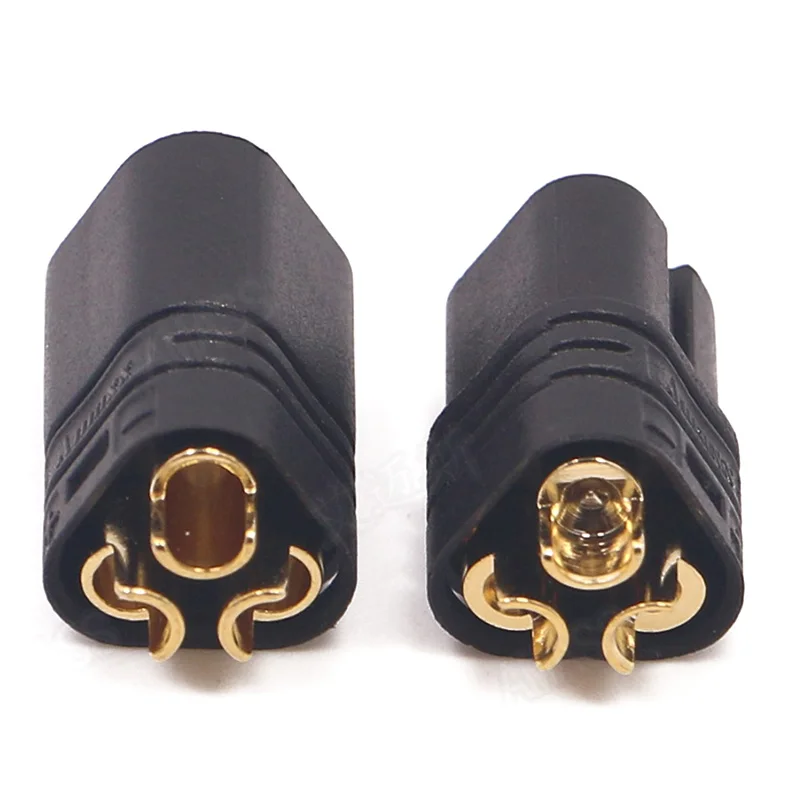 5 Paar Amass MT60 schwarzer männlich-weiblicher 3,5-mm-Stecker mit Scheidersatz für FPV Multicopter Quadcopter Flugzeug – Detail 2