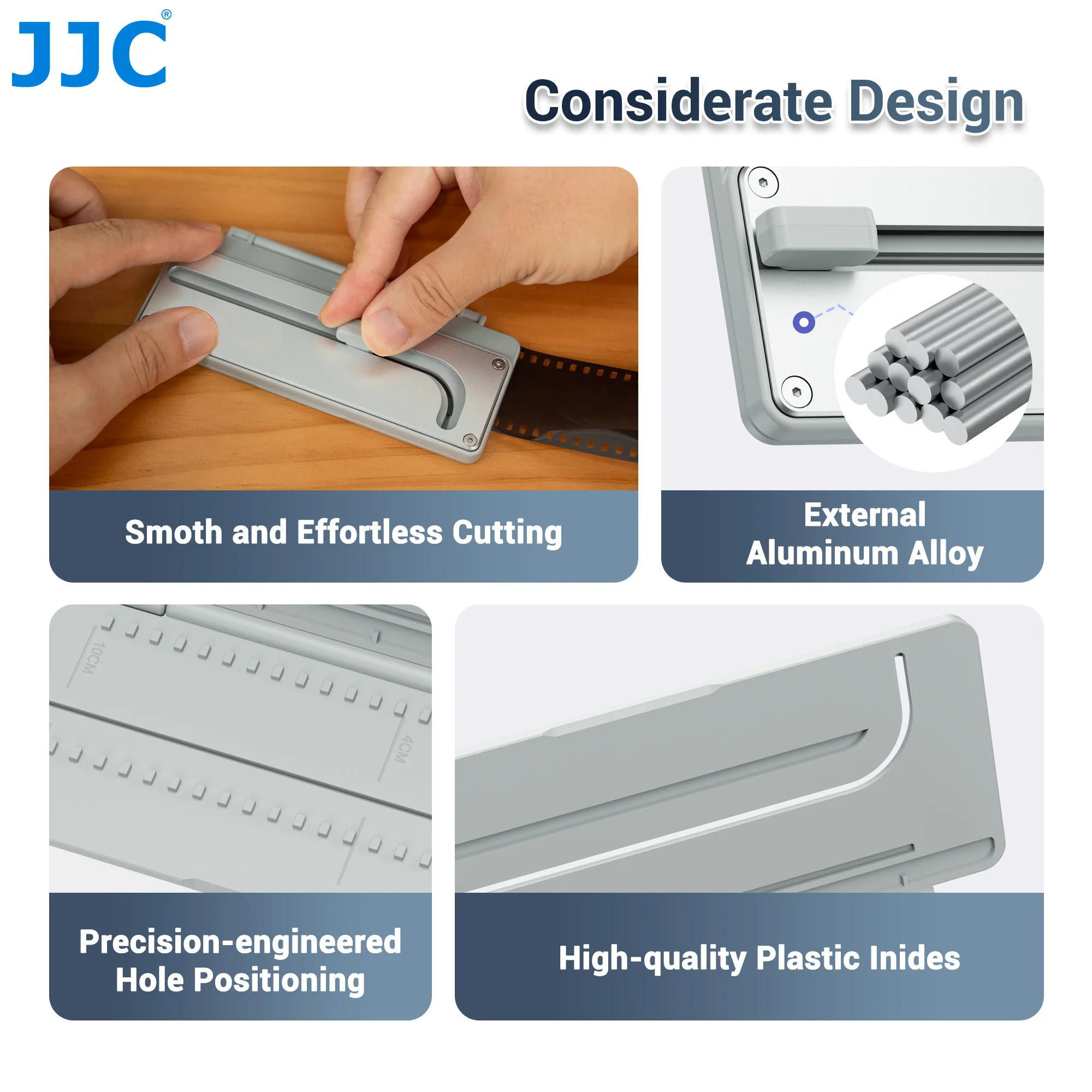 JJC 35mm 필름 리더 커터 트리머, 라이카 IIIA IIIC IIIF IIIG 3A 3C 3F 3G L39 스크류 마운트 필름 카메라용 필름을 10cm 4cm로 자르는 기계