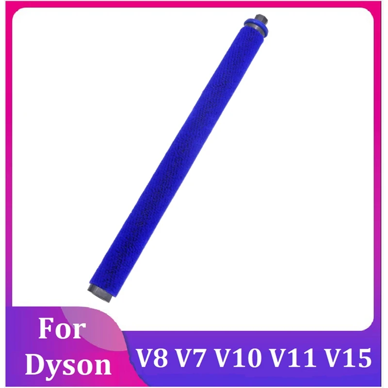 

Запчасти для пылесоса Dyson V6 V7 V8 V10 V11 V15, мягкая бархатная щетка, тонкий стержень, круглая щетка, полоска