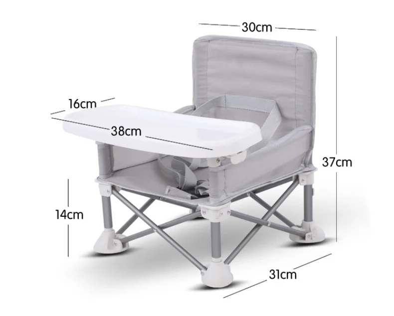 Multi-functional baby dining chair 1 month -12 months portable folding anti-rollover multi-functional baby outdoor picnic chair