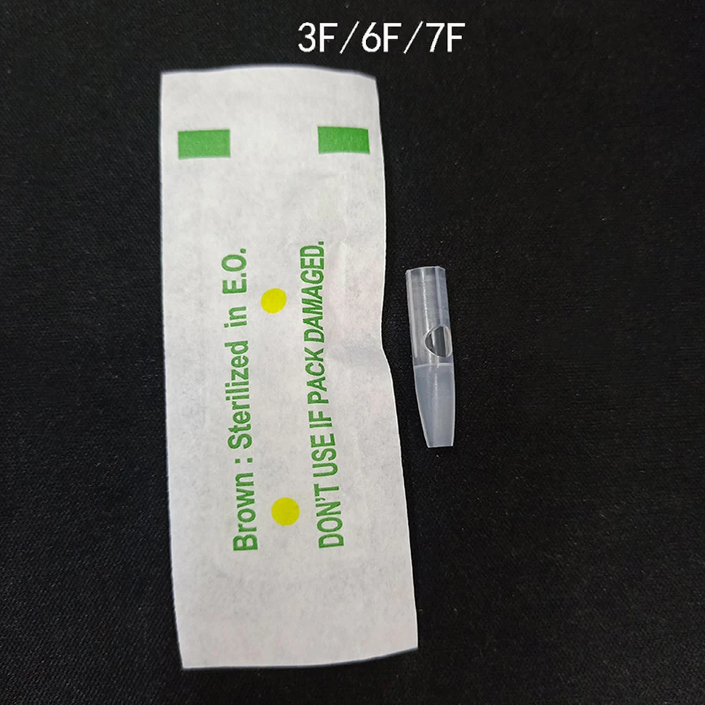 50pcs Plastic NeedleTips Transparent 1R 5R 3F 5F 7F Needle Caps For Permanent Makeup Dragon/Mosaic/Merlin Tattoo Machine