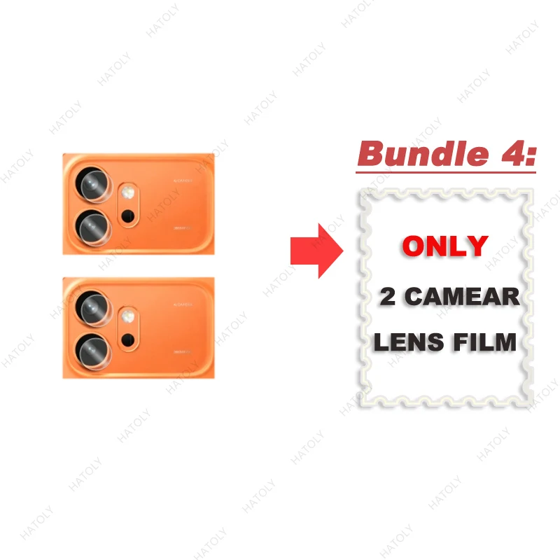Premium HD Clear Glass Screen and Camera Lens Protector