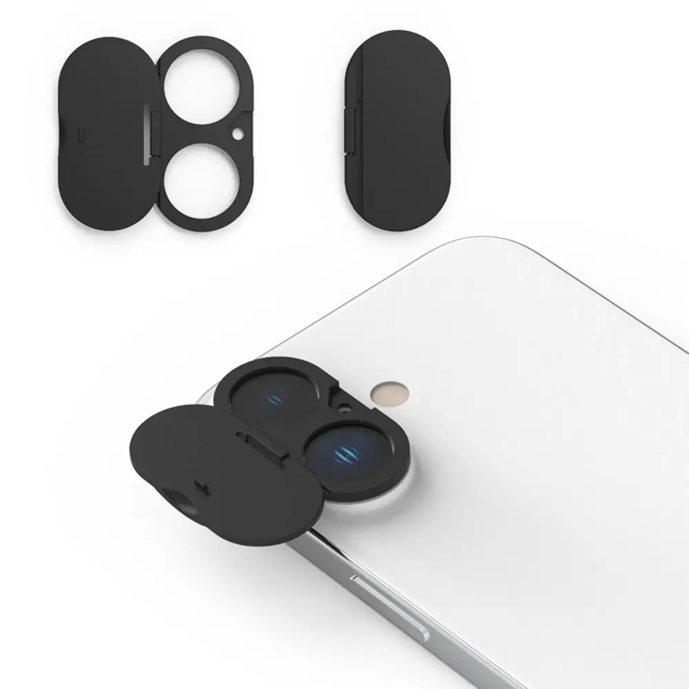 Copertura protettiva per webcam posteriore in plastica antigraffio per obiettivo fotocamera adesivo protezione per la privacy dell'obiettivo del telefono per iPhone 16/16Plus - Image 2