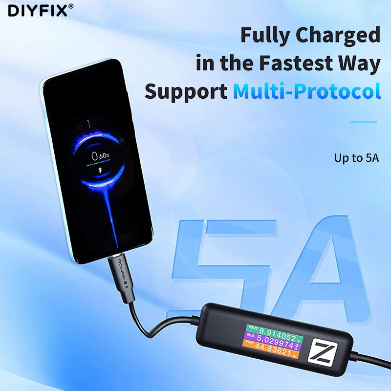 Chargerlab PowerZ Ak001 Detektálási Adatsor 240W Usb Pd Töltési