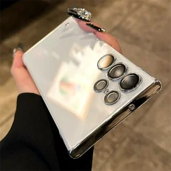 HD Transparent Ultra Thin Hard PC Frameless Cooling Breathable Slim Matte Phone Case - S24 Plus (HD Clear)