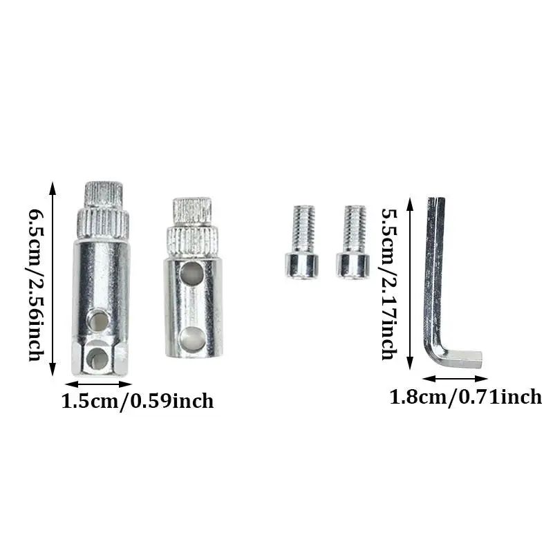 1Set Broken Wire Extractor Threading Tools Faucet Angle Valve Wire Extractor For 4/6 Points Bolt Extractor Plumbing Tool Parts