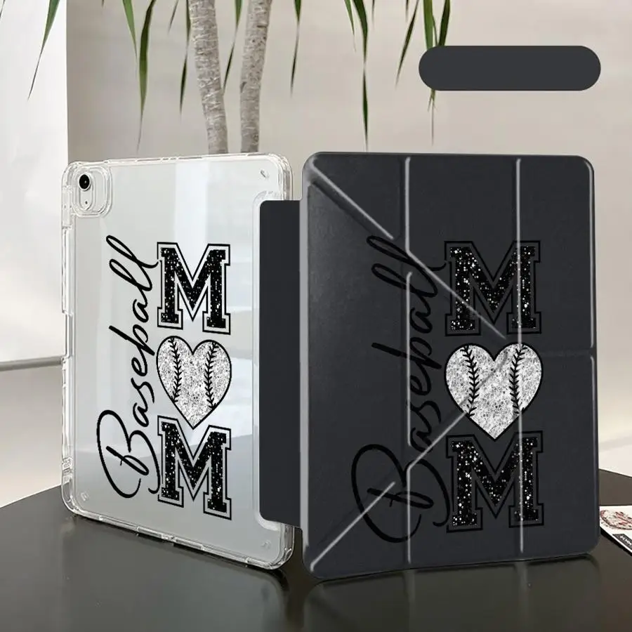 Sports Mom Y-Fold Tablet Case with Holder – Baseball & Soccer Design