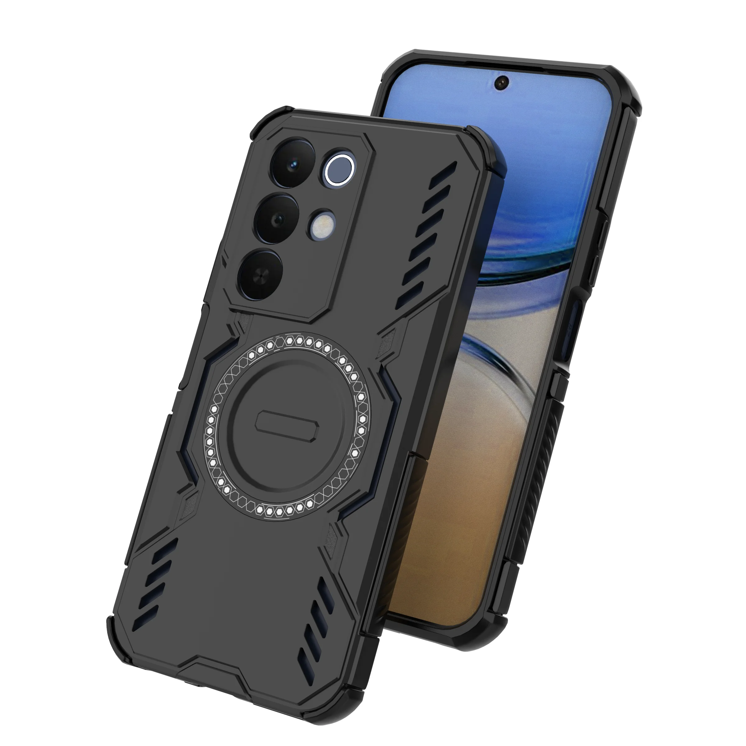 Enhanced Heat Dissipation Magnetic Shockproof Case - Matte Finish