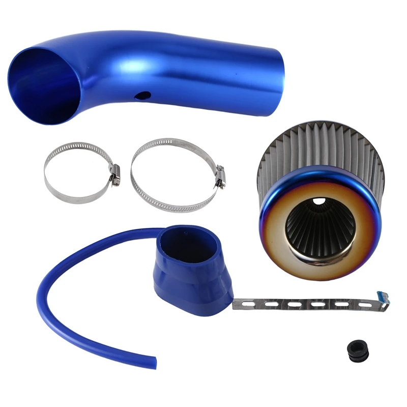 

76Mm High Flow Air Filter Mushroom Head Car Turbo Pipe Intake Sleeve Intake Filter Universalamp Kit