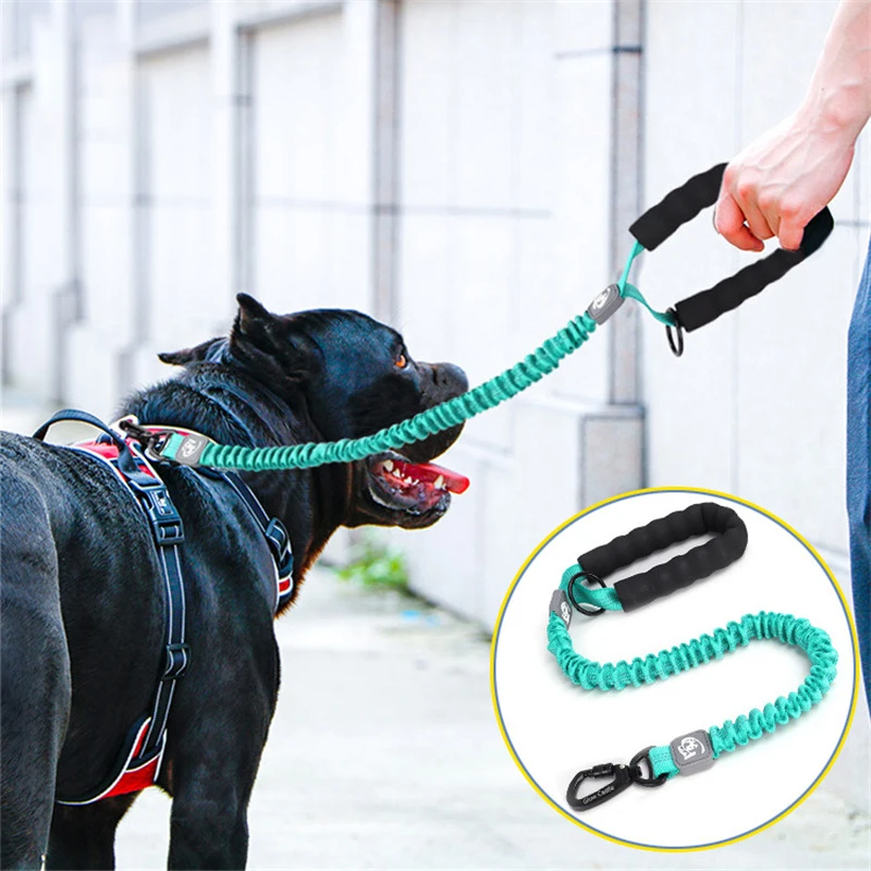 Retractable Reflective Pet Leash with Comfort Grip & Durable Buckle for Dog Walking and Training