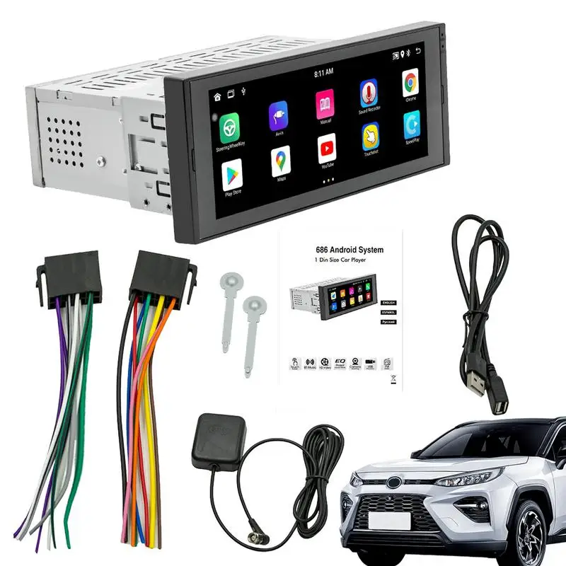 

Car Music Player Full Screen Car Radio MP5 Multimedia Player Multimedia Car Screen FM Radio Portable Car Radio With Player Car