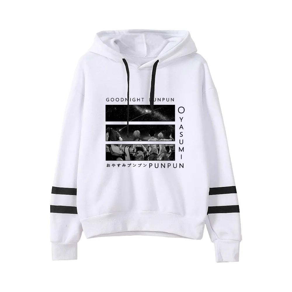 

Anime Oyasumi Punpun Hoodies Unisex Fashion Hooded Sweatshirts Women Men Casual Pullover Clothes