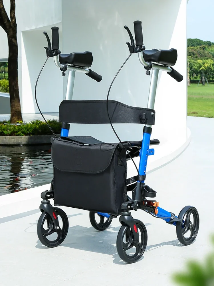 Practical Walking Aid for The Elderly, Walking Rehabilitation Walker, ‌Strolling‌ Aid for The Disabled, Walking Cane ‌Locomotion 3
