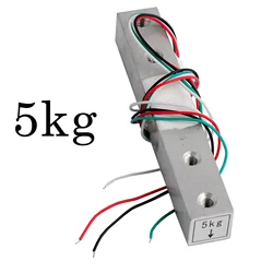 Versatile Aluminum Alloy Weighing Pressure Sensor Module for DIY Electronic Scales (5kg)