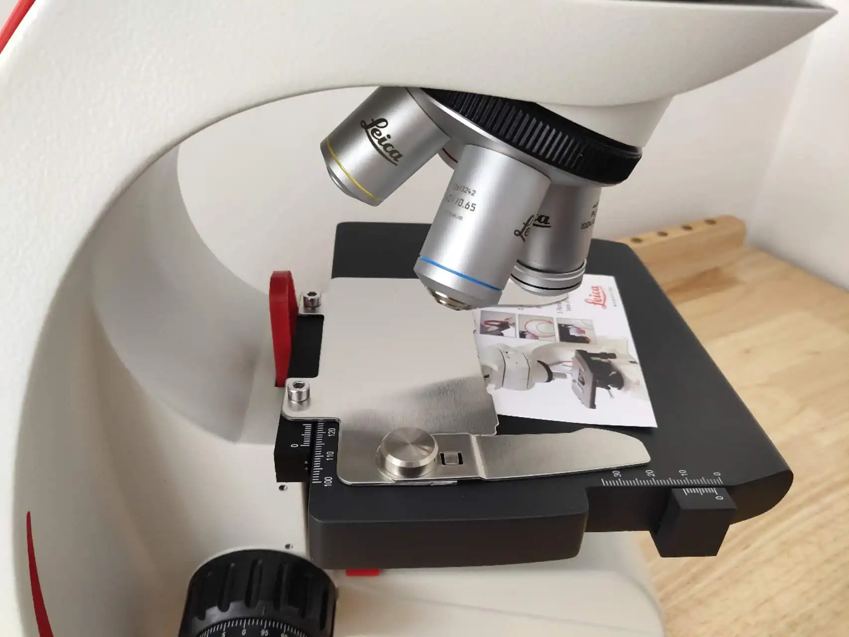 Biology Microscope Leica DM500/750 Binocular Triocular Contrast