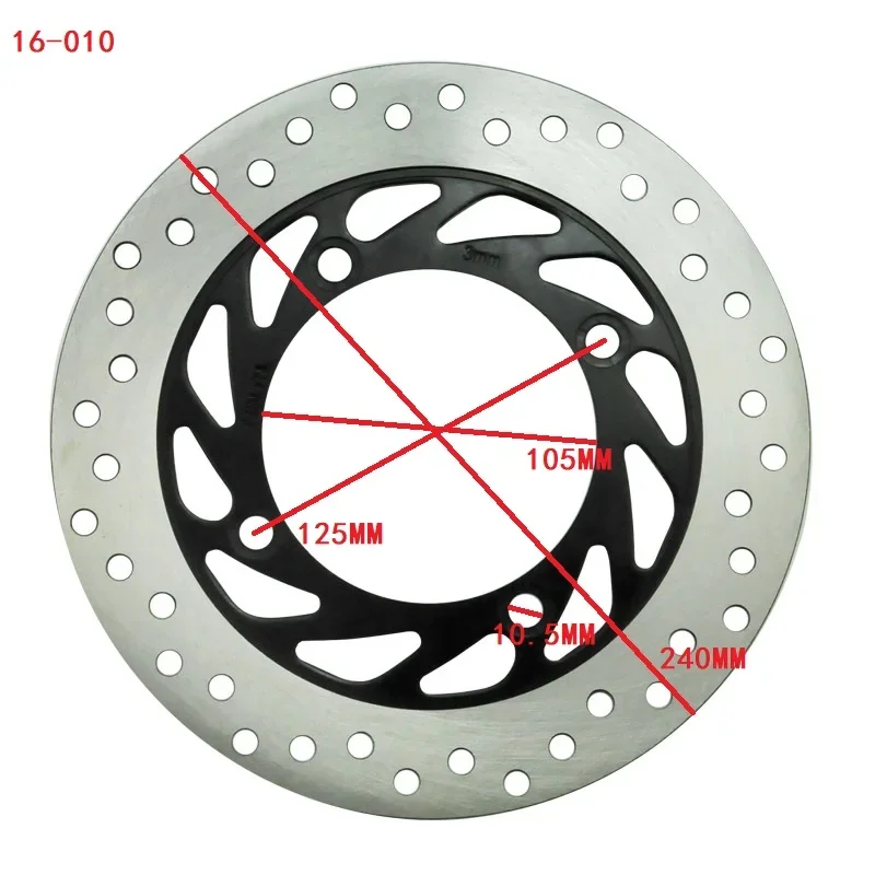 

Motorcycle Rear Brake Disc Rotor For Honda CB500 1997-2003 CB500S Sport 500 1998-2003