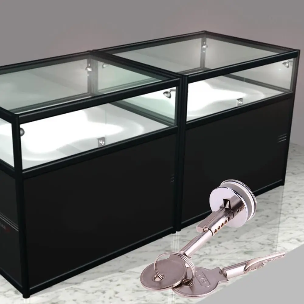 Accessories Cylinder Locks Sliding Glass Push Door Window Cabinet lock Showcase Glass Display Glass Lock Cabinet Door