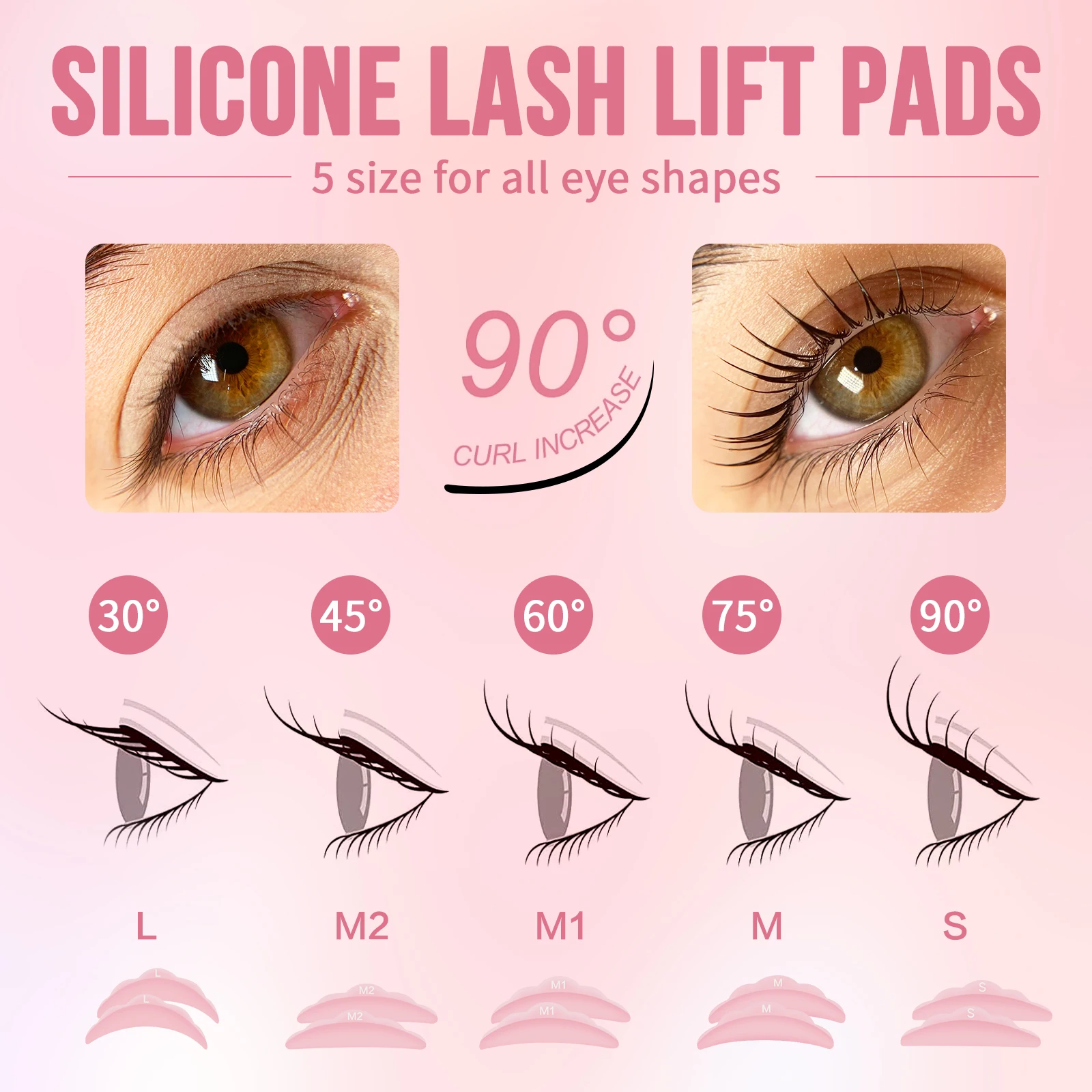 5 Pair Eyelash Extension Pads Silicone Protection Eyelashes Pad Reusable Lifting Curler Shield Patch Lashes Makeup Tool,eyelash patches,eyelash patch,eyelash pads,eyelash accessories,eyelash extension supplies