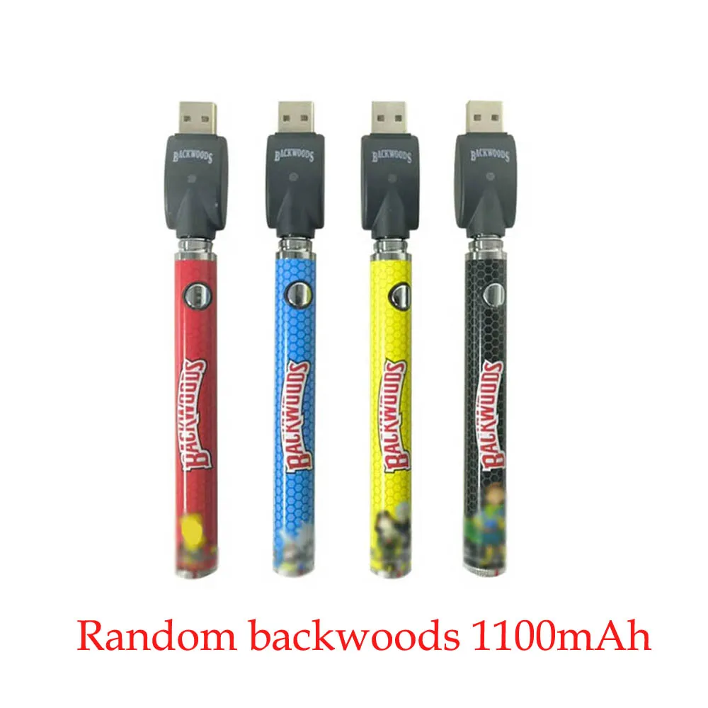 100pcs/lot cookie Preheat battery Vape Pen 500mAh Variable Voltage USB Charging Kit for 510 Thread cartridge E-cigarette vape kit