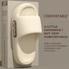 New Summer Platform Cloud Slippers Women Comfy Solid Color Soft Sole EVA Pillow Slides Woman Couple Non Slip Beach Flip Flops 2