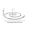 Circular Rotating Spiral Cloth Hanger Multi Functional Cloth Hanger Retractable Quilt Cover for Drying Quilt Sheet 6